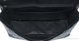 Black Patent Maxi Flap Bag