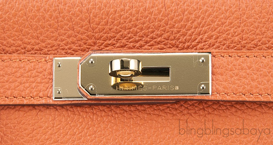 Kelly 35 Orange Togo GHW