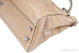 Peek-a-boo Small Crocodile Satchel