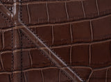 Christian Dior Diorama Brown Crocodile Flap Bag