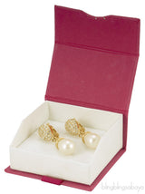 Faux Pearl Drop Earrings