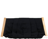 Dolce & Gabbana Miss Lady Black Satin Clutch
