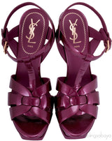 Tribute Patent Textured Leather