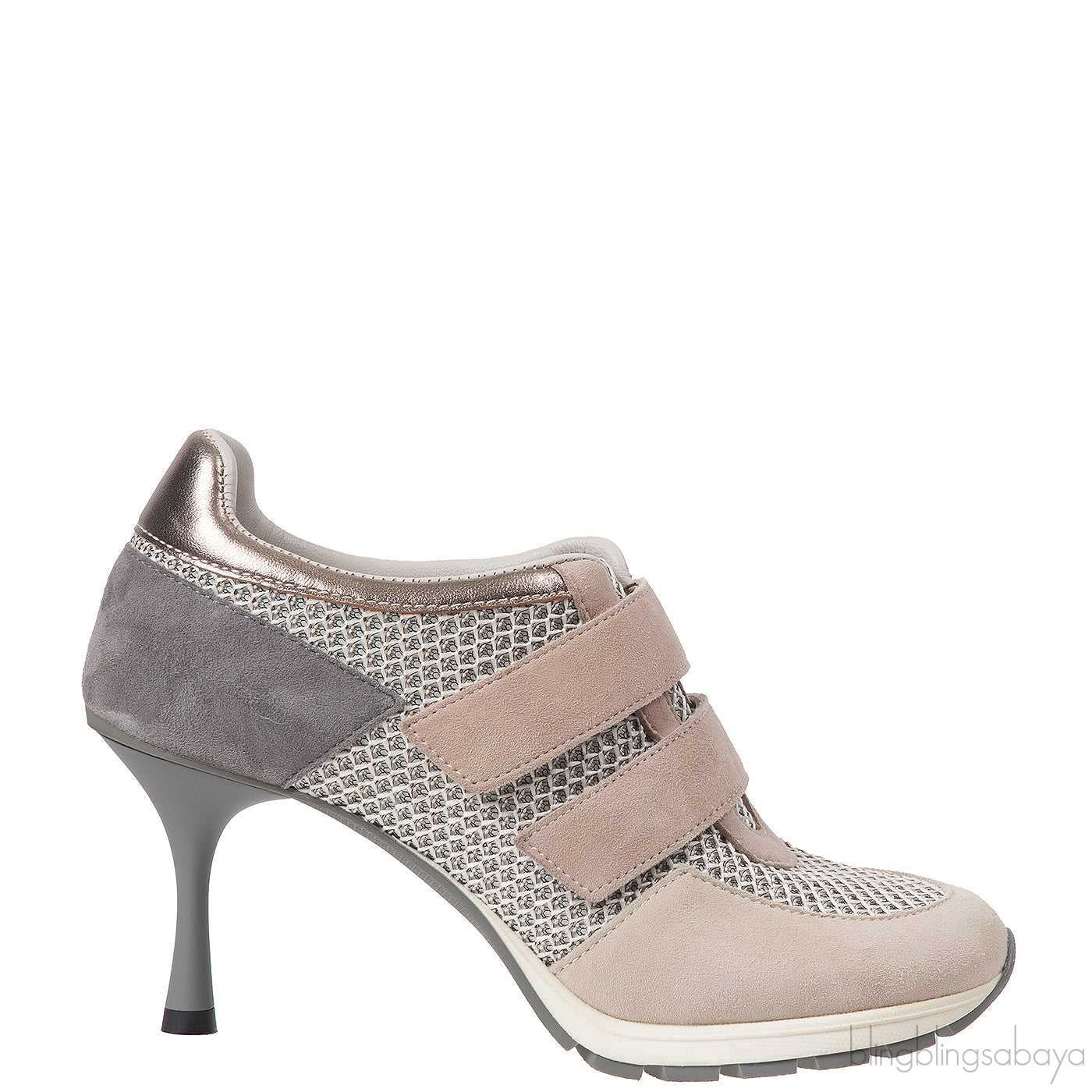 Sneex The Blake Hy-Heel Beige Sneaker