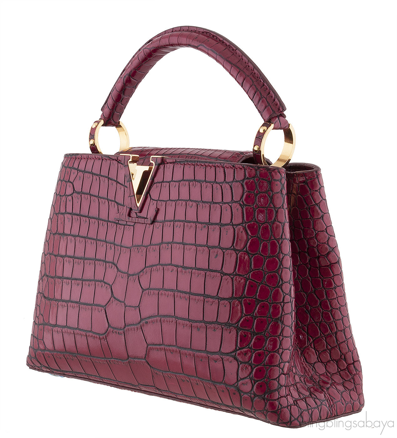 Capucines Crocodile Grenade BB