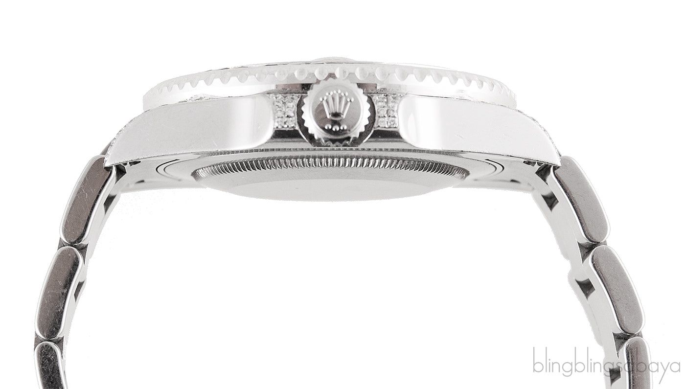 GMT MASTER II Custom Diamond Watch