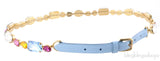 Crystal Embellished textured Belt