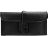 Jige Black Epsom Clutch GM