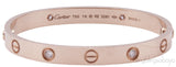 Rose Gold LOVE Diamond Bracelet