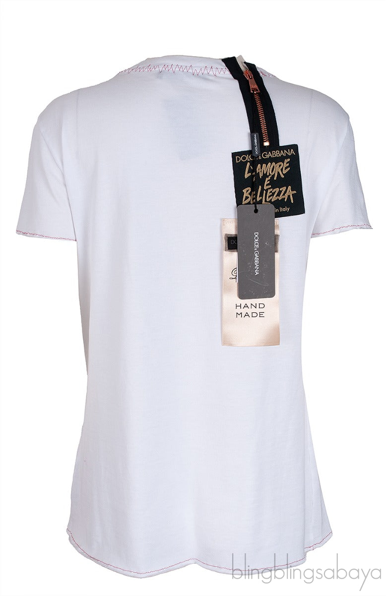La Moda White T-shirt