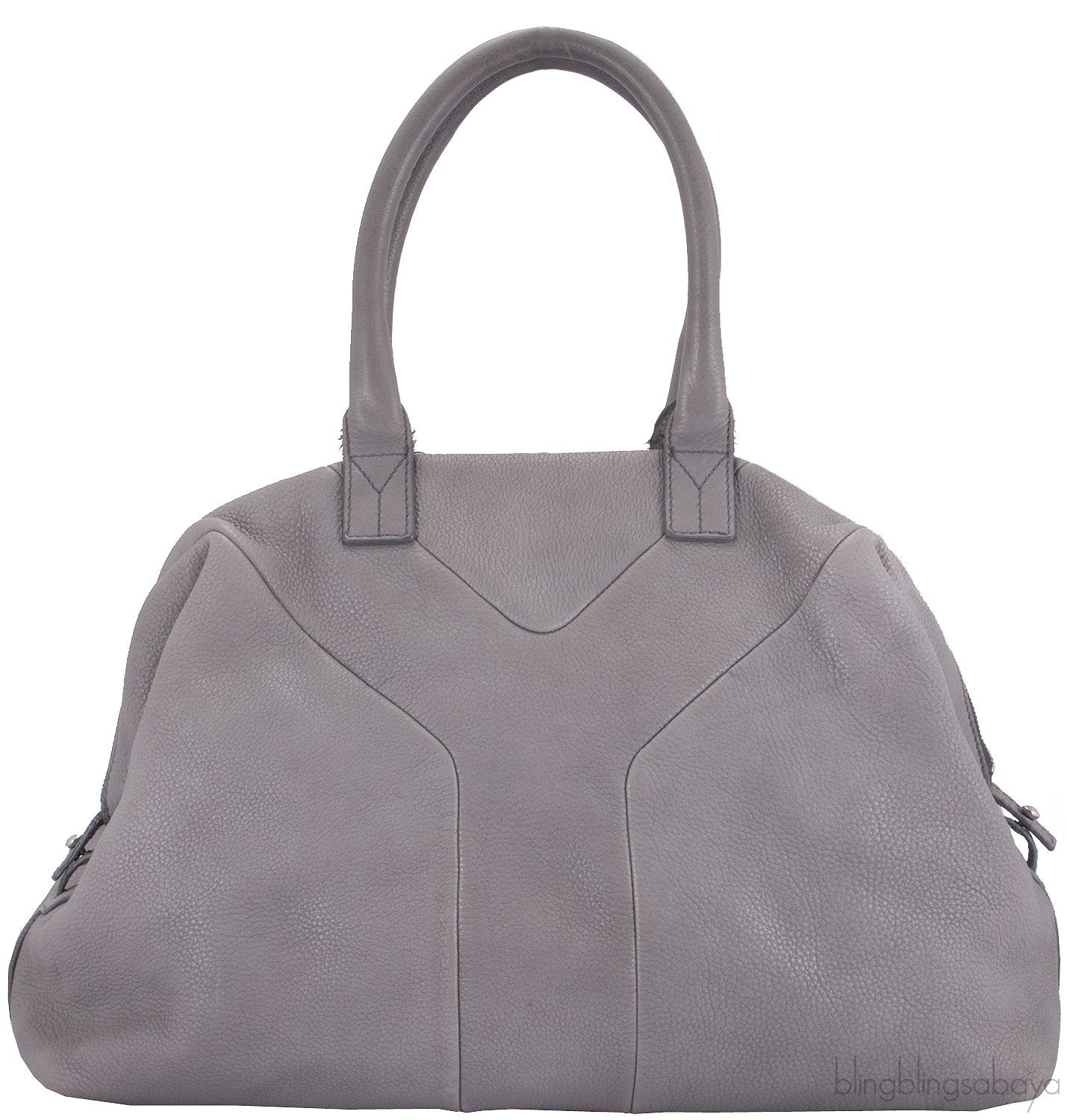 Grey Boston Bag