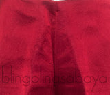 Red Wide Leg Trouser