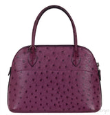 Bolide 27 Purple Ostrich Bag PHW