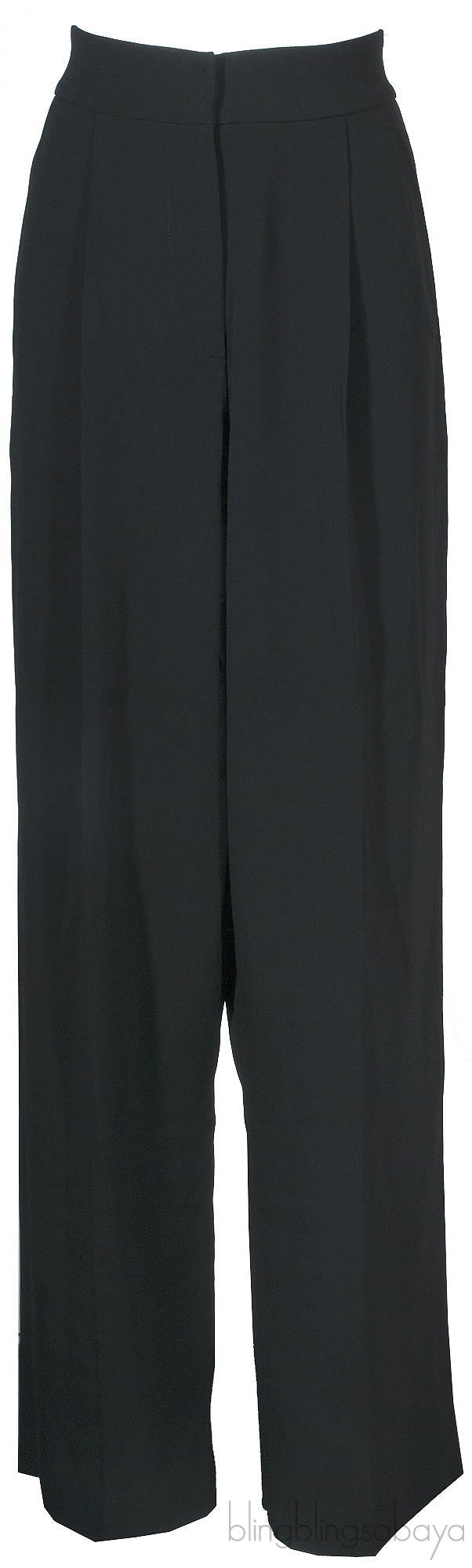 Black Wide Leg Jogger Pants
