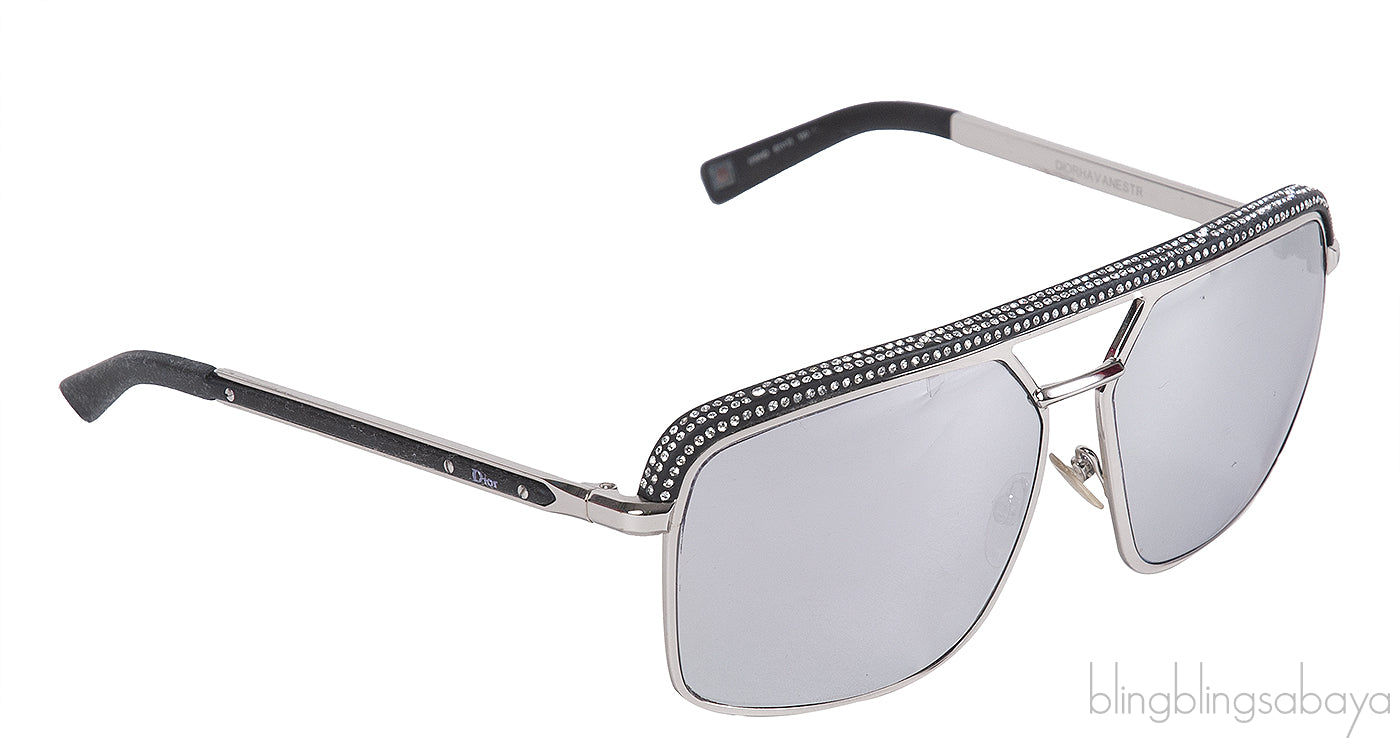 Christian Dior Havane Strass Sunglasses