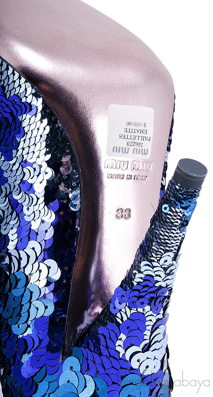 Multi-color Sequins Pump