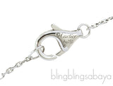 Amulette Pendant White Gold Diamond XS