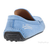 Louis Vuitton Light Blue Epi Suede Men\'s Loafer