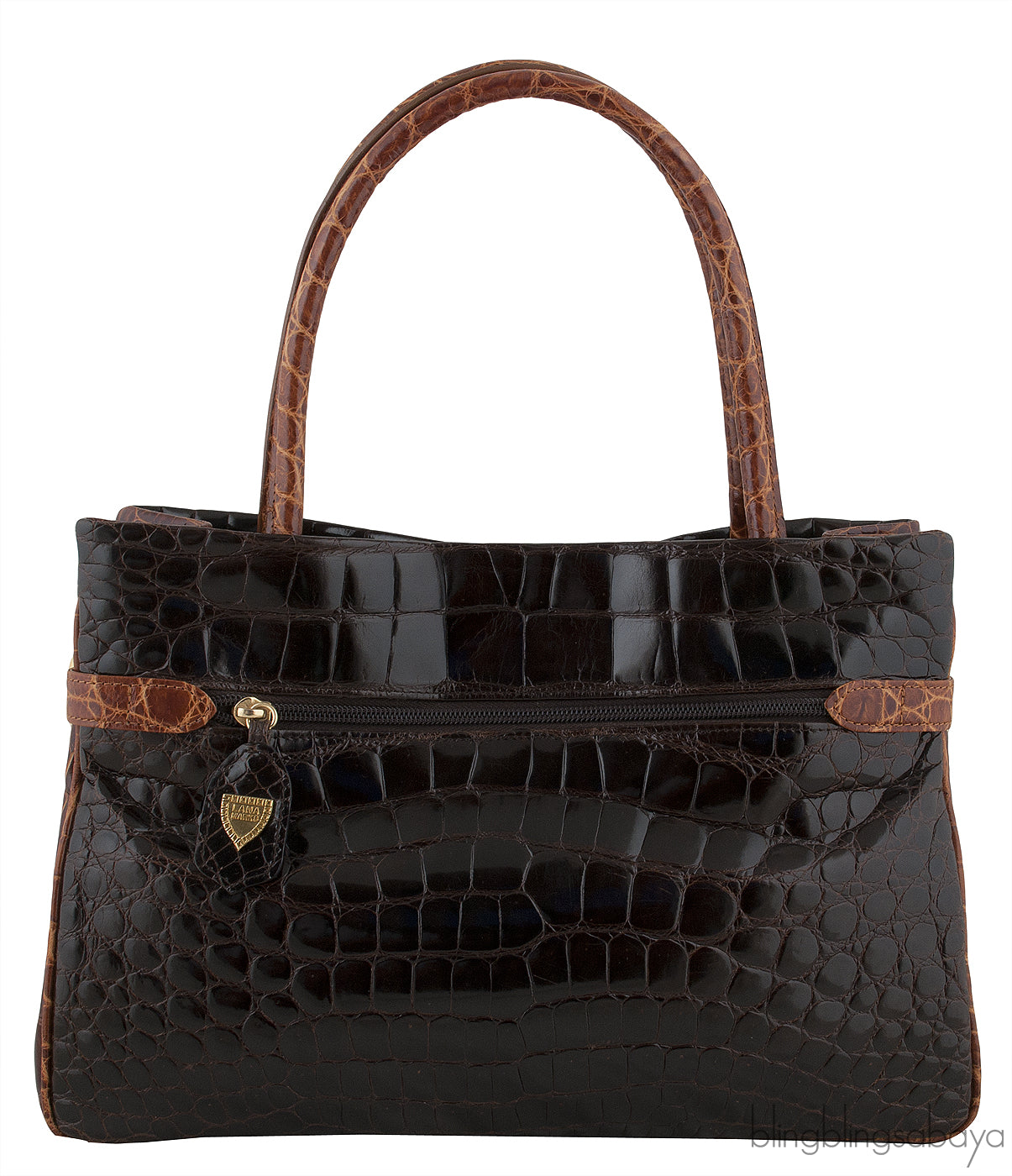 Lana Marks Positano Alligator Bag