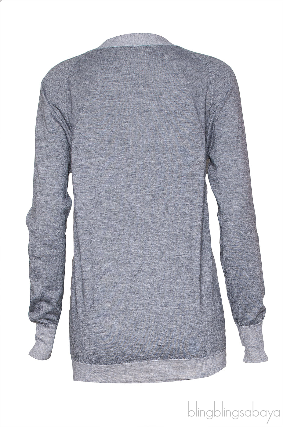Grey Cashmere Cardigan