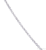 White Gold LOVE Necklace