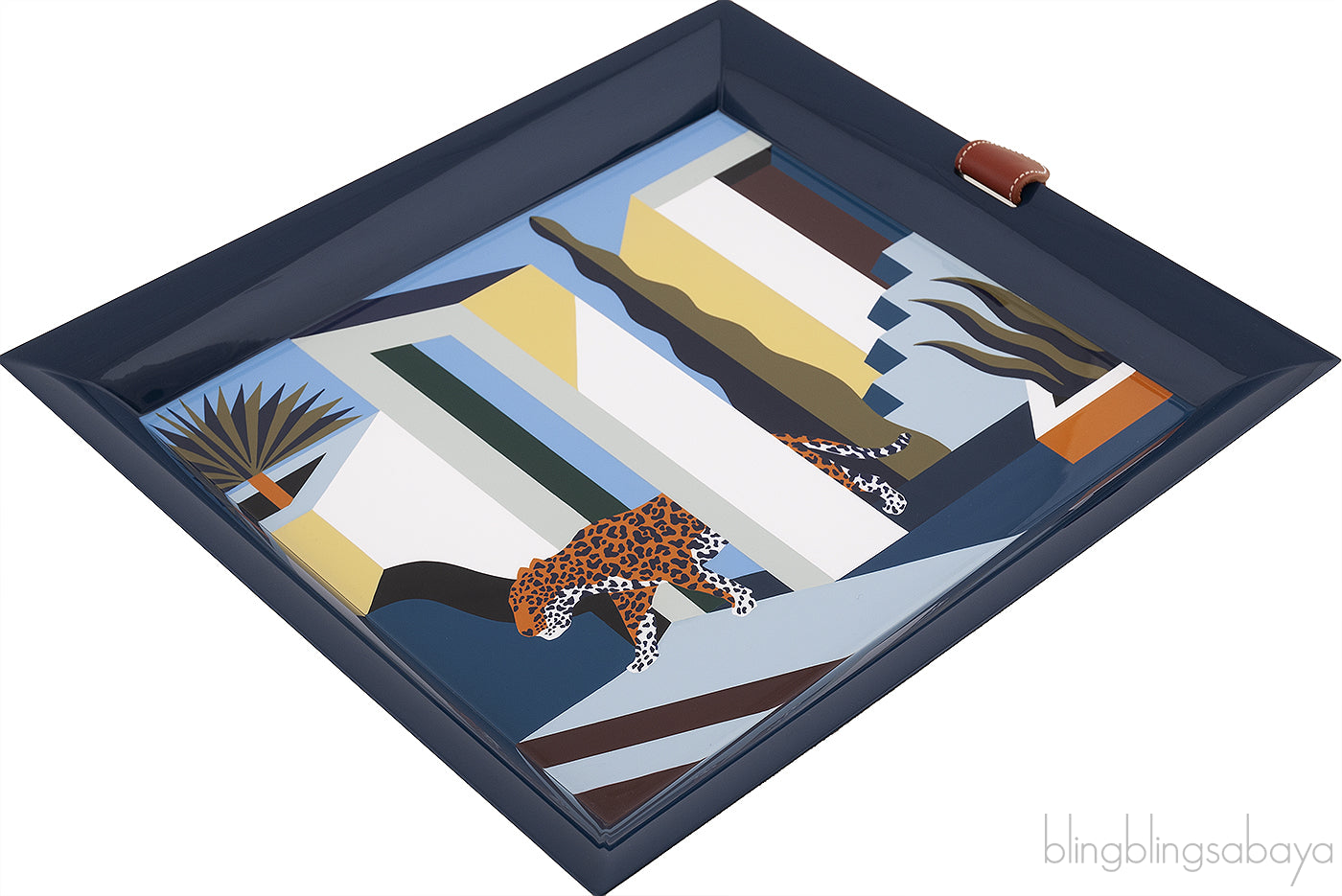 Atrium Jaguar dans un Jardin Mexicain Tray