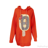 Ice Cream Orange Cashmere Sweatshirt