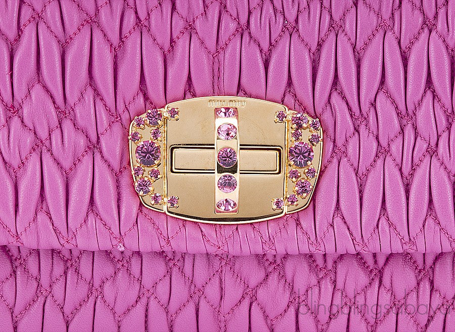 Cloquet Pink Stage Clutch Bag