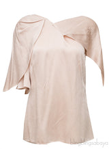 Beige Plain Blouse