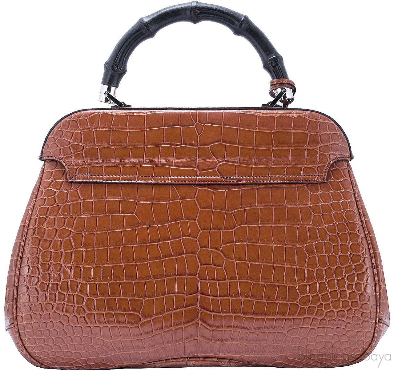 Lady Lock Top Handle Crocodile