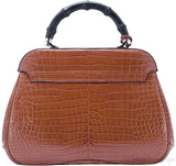 Lady Lock Top Handle Crocodile