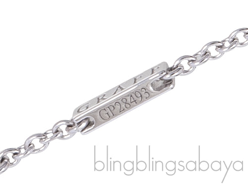 Small WG Diamond Round Pave Spiral Pendant