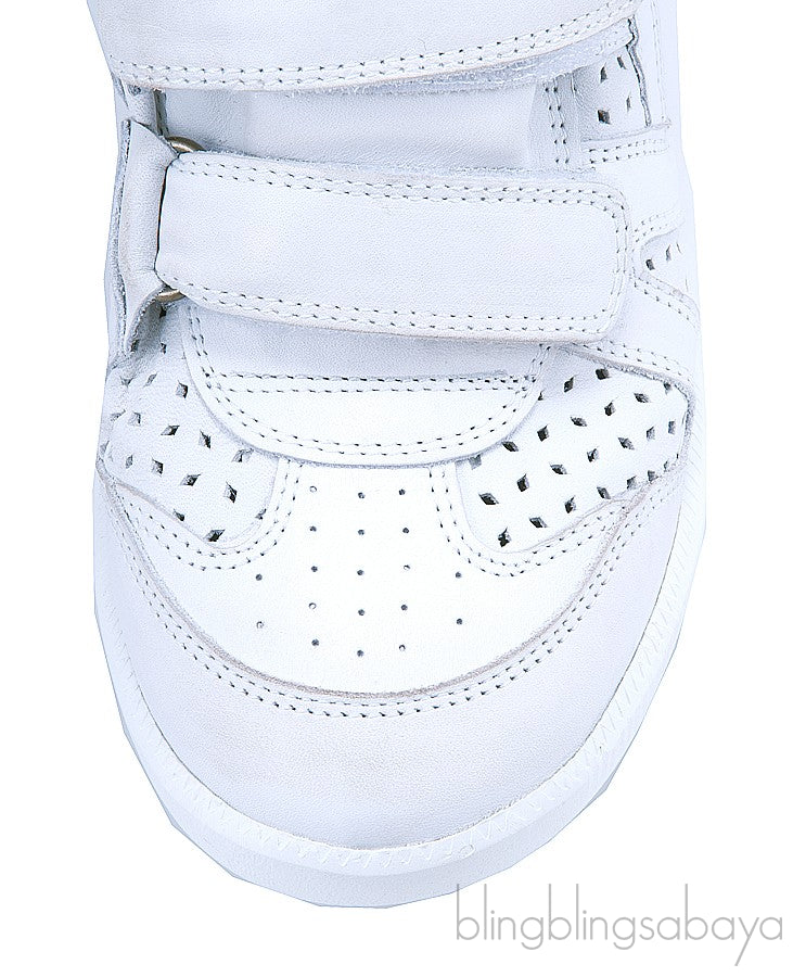 Brian Distressed Leather Sneakers