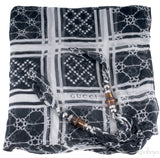 Horsebit Bamboo Print Scarf