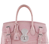 Ricky Light Pink Alligator Bag