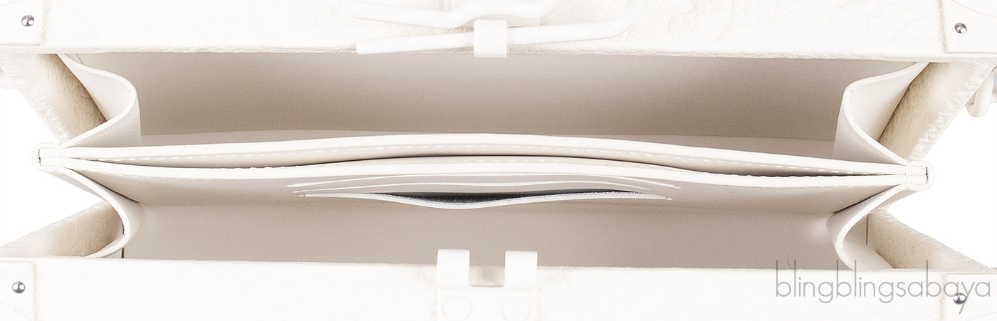Monogram Powder White Wallet Trunk