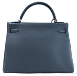 Kelly 32 Blue Orage Togo