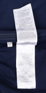 Gucci Navy Blue Cat Embroidered Polo Baby Dress