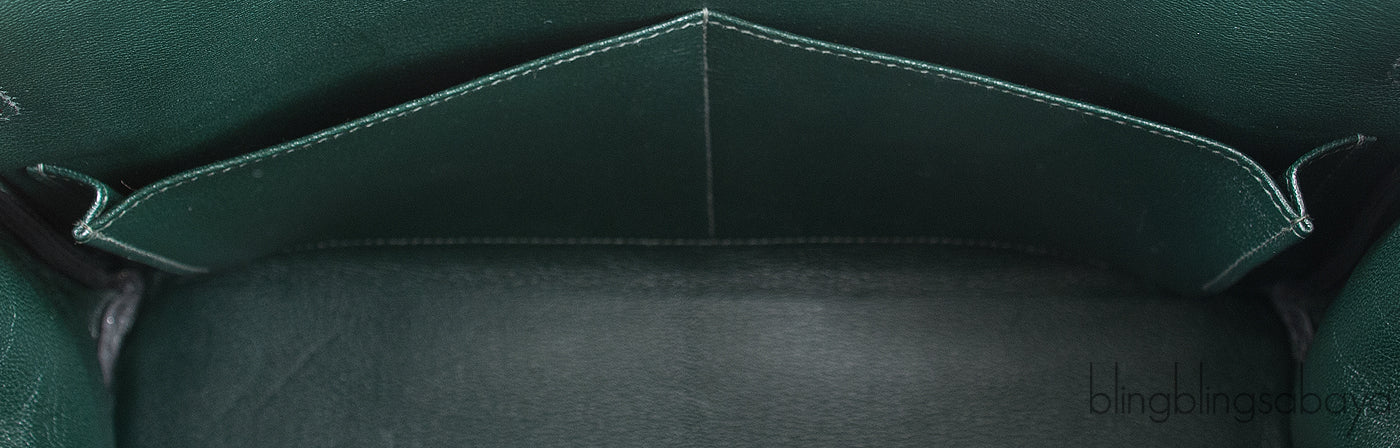 Kelly 32 Vert Fonce Crocodile PHW