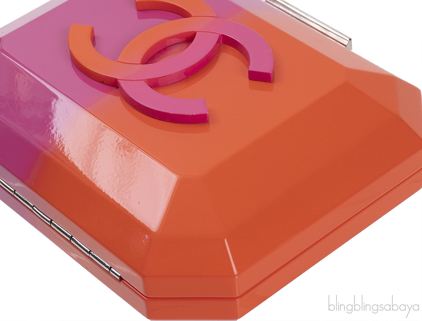 Chanel Minaudiere Ombre Plexiglass Bag