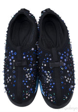 Sequin Black Fushion Sneakers