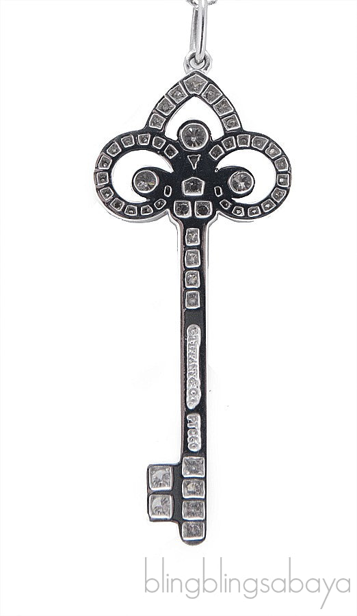 Fleur De Lis Diamond Pendant