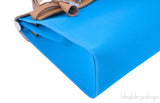 Herbag Zip PM Blue Azteque with Mint