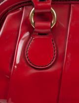 Valentino Garavani Red Patent Top Handle Bag