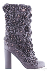 Camellia Leather Boots