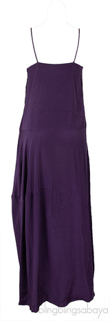 Purple Sleeveless Dress
