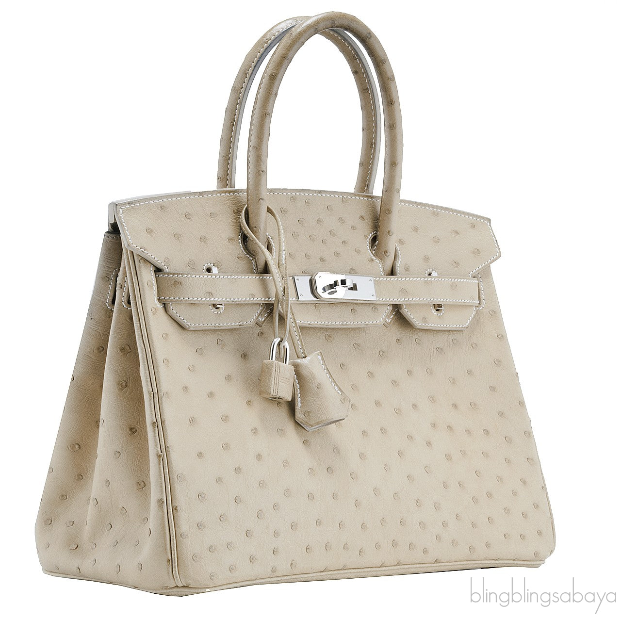 Birkin 30 Parchemin Ostrich
