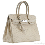 Birkin 30 Parchemin Ostrich