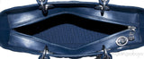 Lady Dior Large Blue Indigo