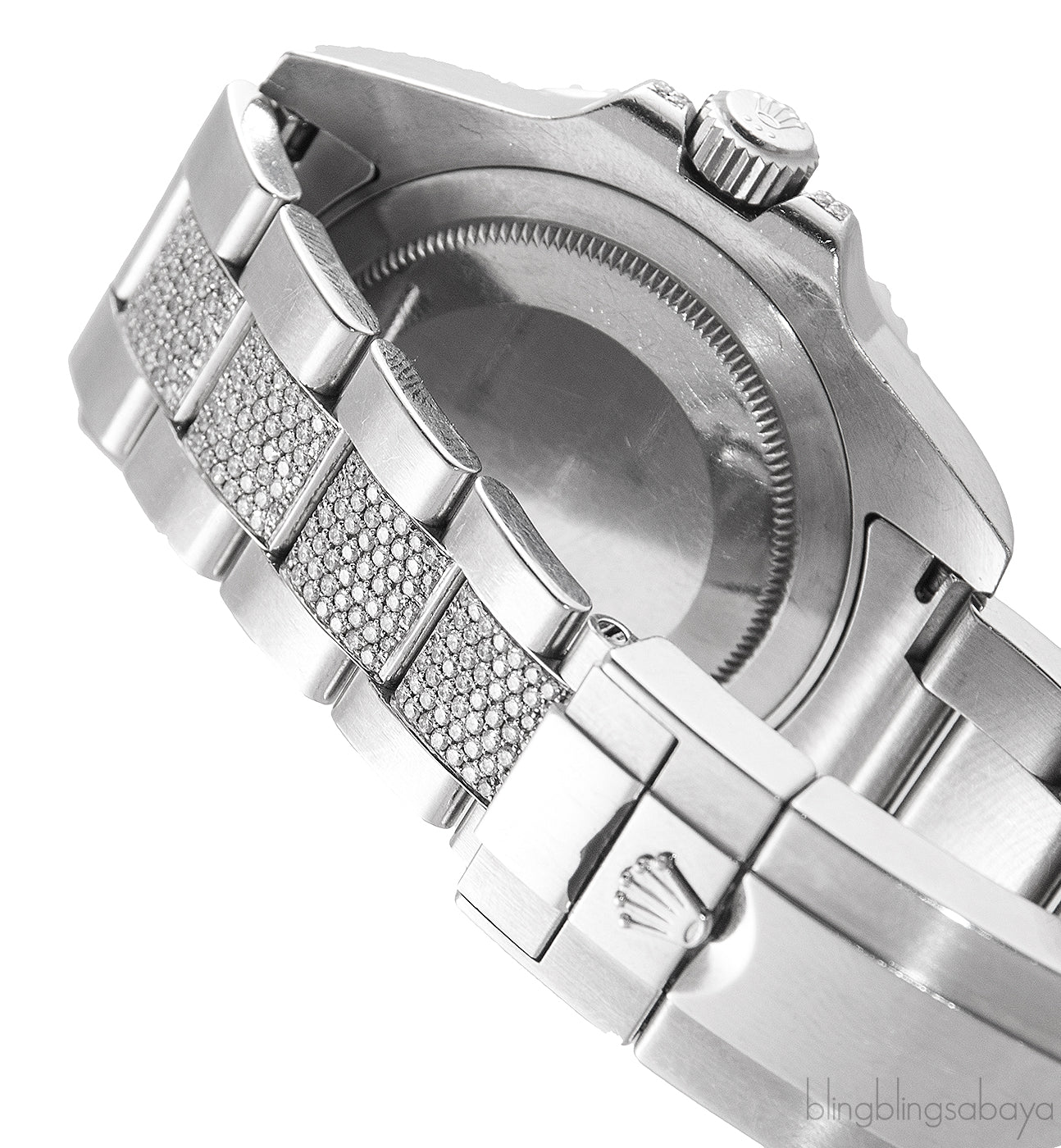 GMT MASTER II Custom Diamond Watch